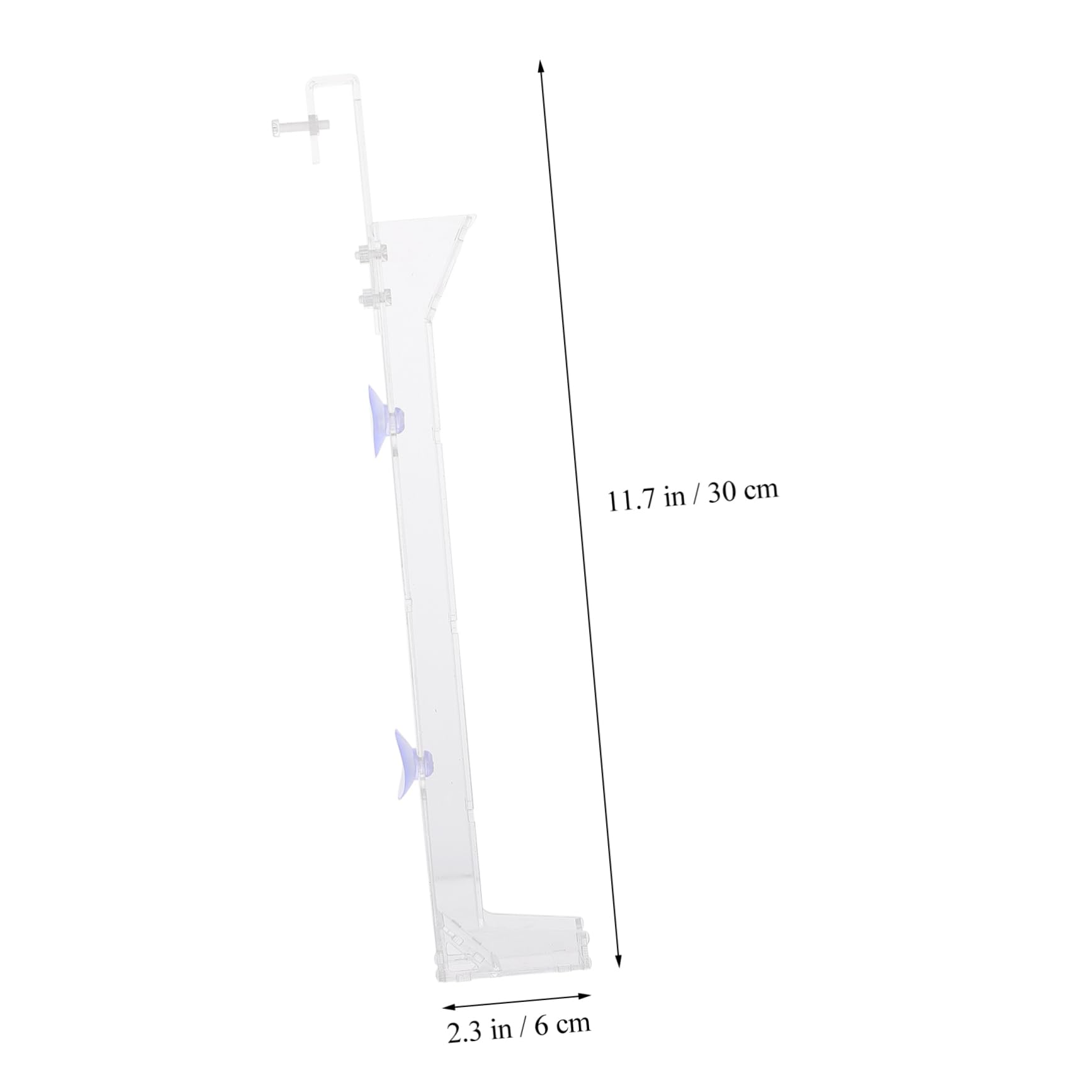 Kisangel 2pièces Tube Transparent pour Alimentation De Crevettes Outil De Nourriture Aquatique avec Échelle pour Éviter Le Surdosage Convient pour Crevettes Sang Et Larves Accessoire