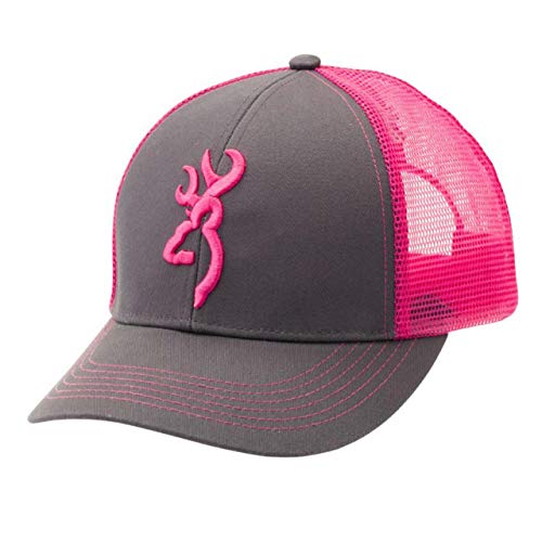 Browning, Flashback Cap, Charcoal/Neon Pink