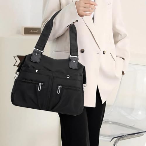 Sac à main en nylon imperméable à l'eau avec compartiments de rangement