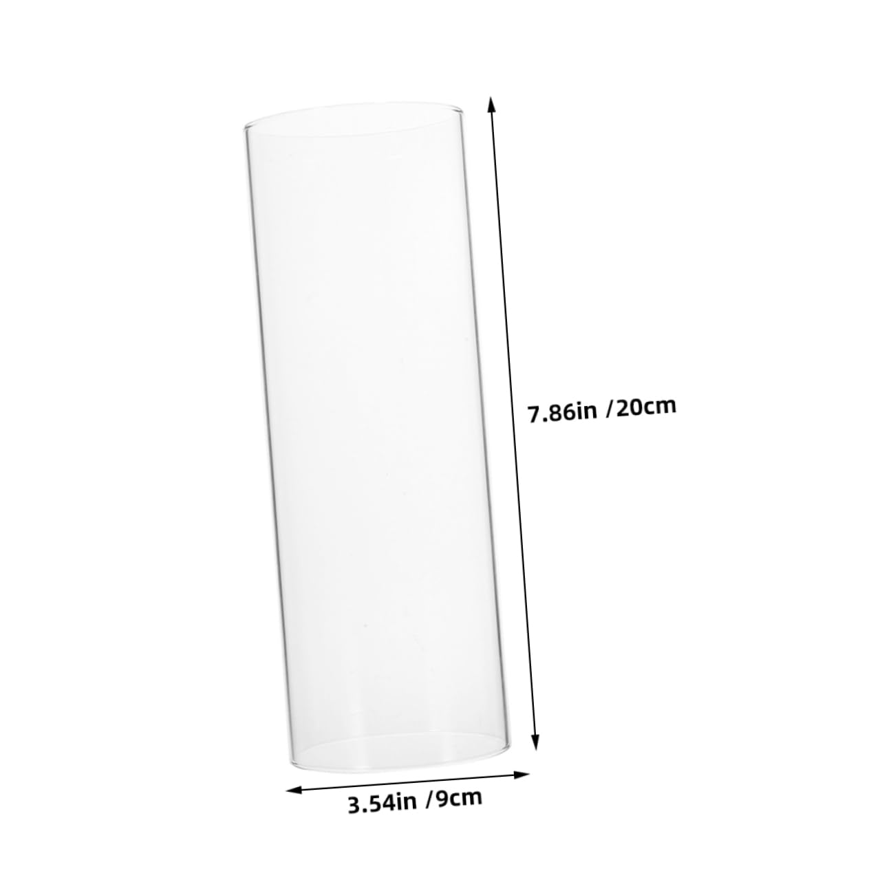 Levemolo Glass Candle Holder Cover Decorative Glass Candle Shades Adaptable Size for Candle Sizes