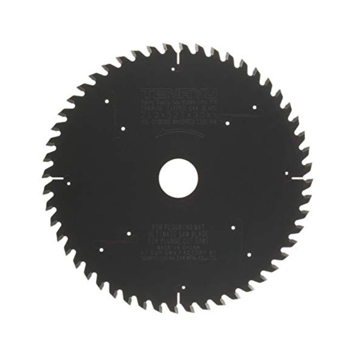Tenryu PSL-21052D3 210mm Plunge-Cut Saw Blade 52T for FESTOOL TS75