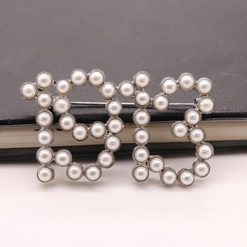Image of Paraphernalia Gift Sorority Women GreeK Letter Delta DST Society Pearl 1913 Brooch Pin Jewelry