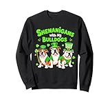 Photo Gallery festa di san patrizio bulldog irlandese shenanigan shamrock carino felpa Photo Gallery festa di san patrizio bulldog irlandese shenanigan shamrock carino felpa