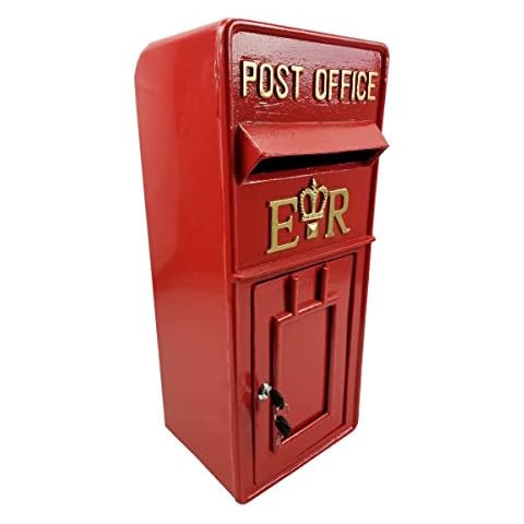 Vintage Red Wall Mounted Mail Box Cover