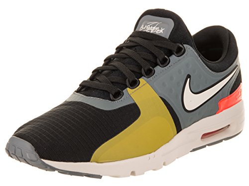 Nike Womens W Air Max Zero SI, Black/Light Bone-Cool Grey-Total, 7 US