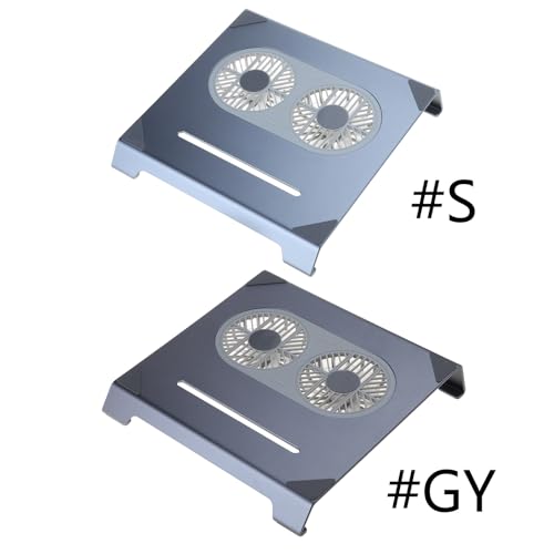 Base para laptop con refrigeración aluminio 10-17.3" miniatura 3