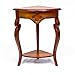 All Things Cedar Classic Accents HR119 Corner Table, Cherry