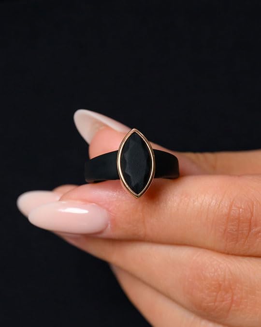 Rinfit Womens Silicone Ring with Stainless Steel - Marquise Rubber Wedding Bands - Patent Pending Design - Image 8