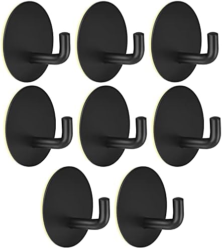 6 Stück Selbstklebende Haken Bunt - Klebehaken Ohne Bohren Für Bad Küche Flur