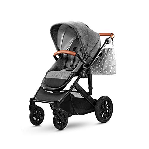 Kinderkraft 3-in-1 kinderwagen PRIME 2020, reissysteem, elegante kinderwagen, buggy, inklapbaar, met groep 0 autostoel… - Afbeelding 4