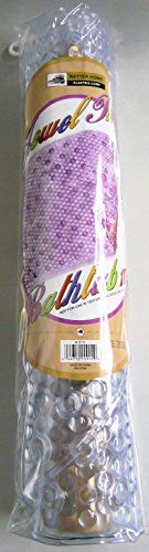 Jewel Tone Bubble Bathtub Mat - 16