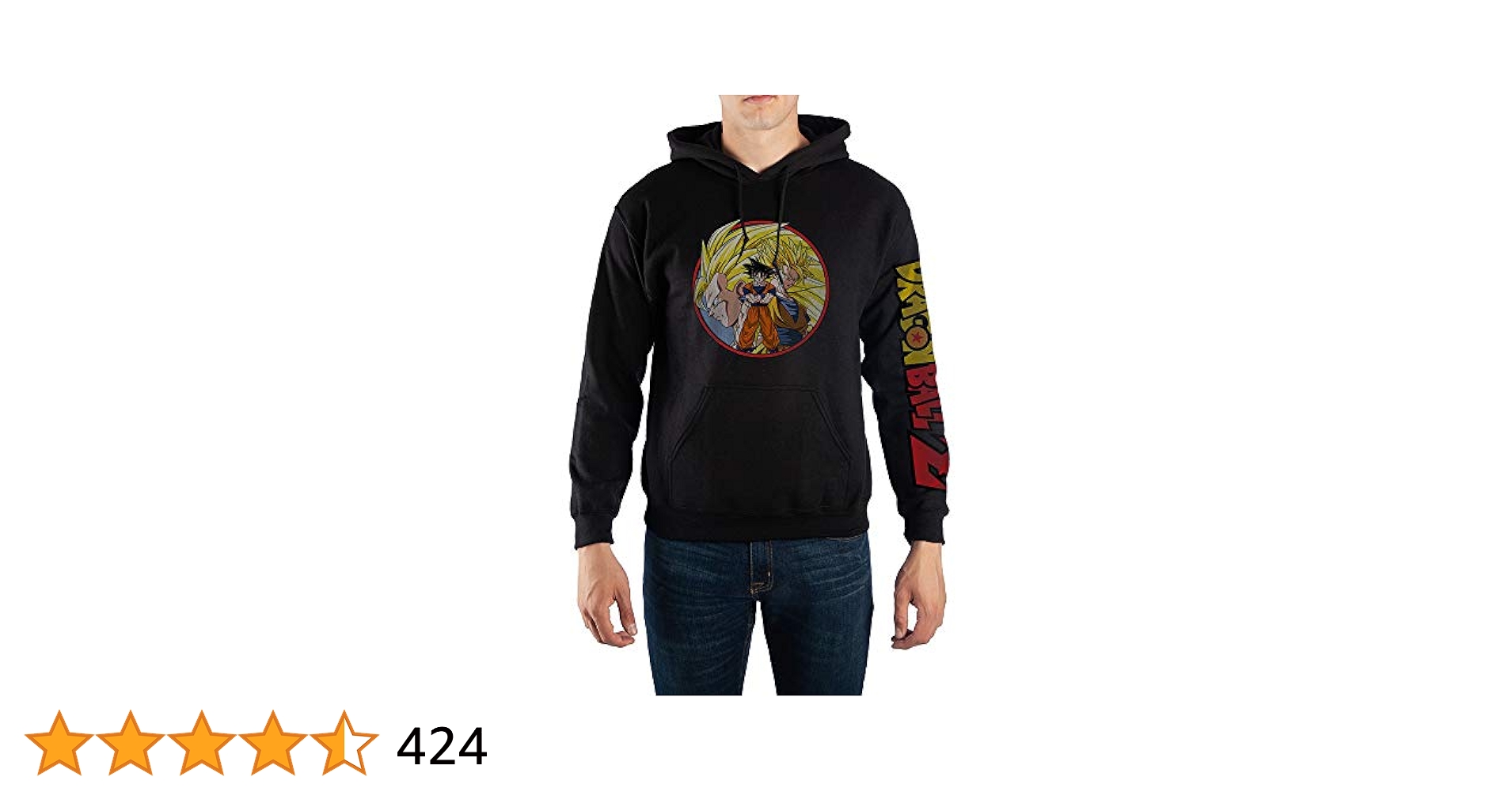 Amazon.co.jp: Dragon Ball Z Goku Super Saiyan Hoodie