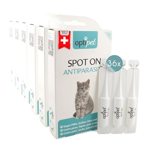 OptiPet Spot On für Katzen - 36 Pipetten