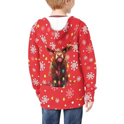 Girl's Zip Up Hoodie Sweatshirt Boys Kids Fall Sweatshirt Comfort Casual Hooded Jacket Soft Loose Coat Pullover4