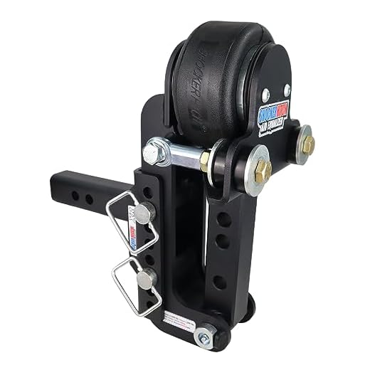 Shocker Air Equalizer for Weight Distribution Hitch - 12,000 lbs, Fits 2" Hitch 5" Rise 2" Drop