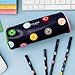 kate spade new york Erasable Pen Set of 4, Fine Point Pen with Cap (Spade Smiley)