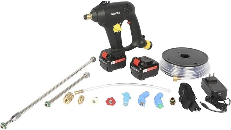 Power Sprayer Chemical Sprayer Gun w/ 2 Batteries