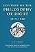 Lectures on the Philosophy of Right, 1819-1820