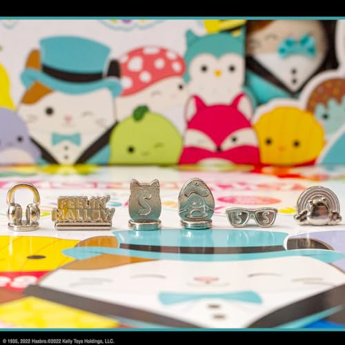 Monopoly Squishmallows Edición Coleccionista con Peluche miniatura 3