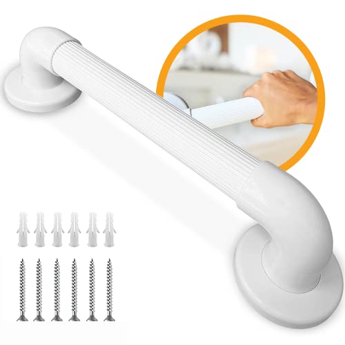 OrtoPrime Asa de Seguridad para Baño 30 CM - Asidero Ducha Agarraderas baño - Barra ducha Asidero baño - Agarrador ducha Asa de baño - Soporte ducha - AGARRADOR DUCHA PERSONAS MAYORES