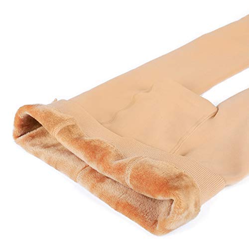 Image of Blostirno Women's Fleece Lined Tights Thermal Pantyhose Leggings Opaque Winter Warm Thick Stockings Tights