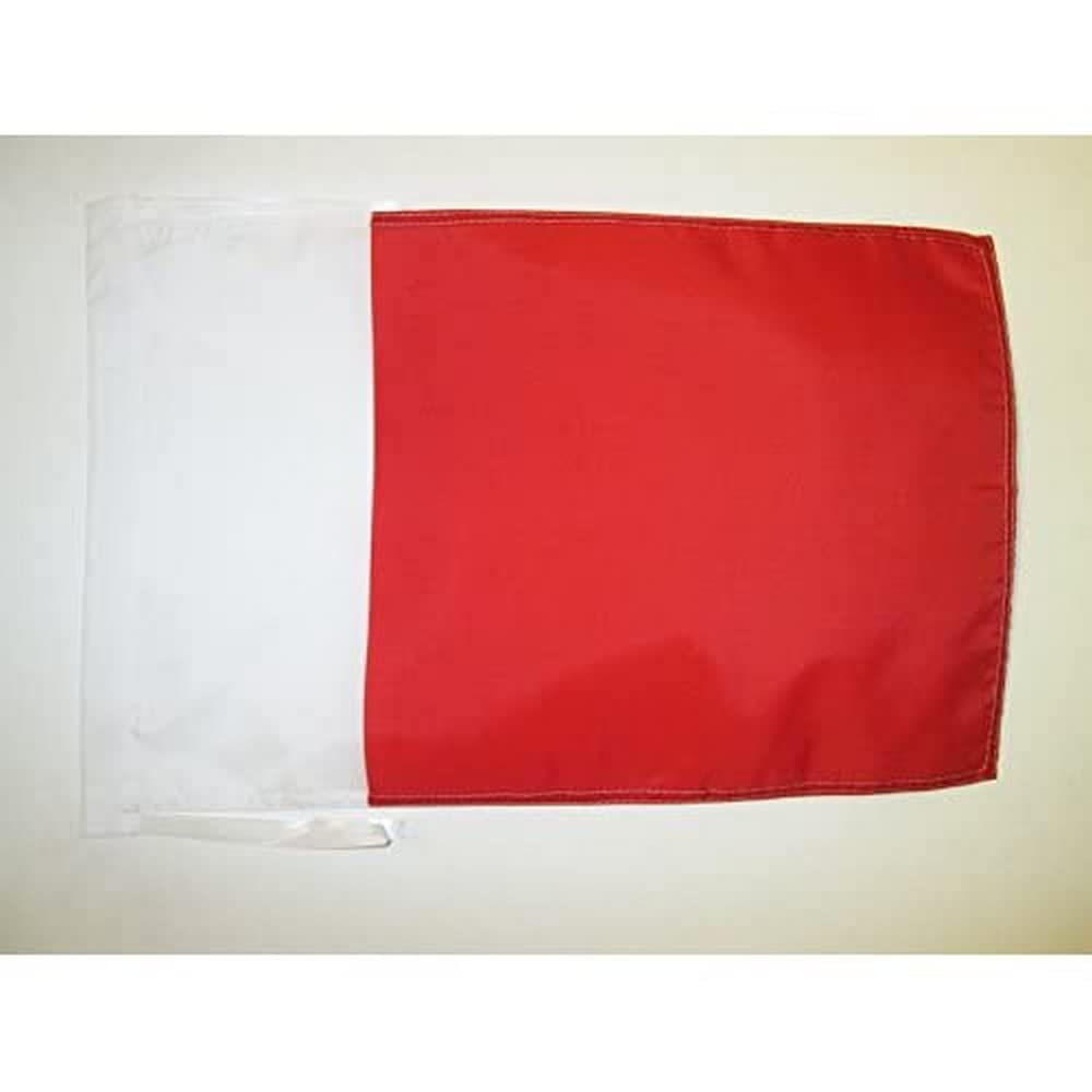 AZ FLAG - Ajman Flag - 18'' x 12'' - 100% Polyester UAE Emirate of Ajman Small Banner with Two Cords - Fade Resistant - Vivid Colors - 18x12 in - 45x30 Cm โ image 1