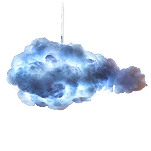 Lustre nuage orageux haut de gamme suspension design art moderne LED salon chic