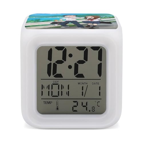 ���炩�����̍��؂��� �ڊo�܂����v Clock �u�����v ���^ �剹�� �A�i���O 7�F�}���`�J���[�����\ �d�q�� �A���[�� �X�k�[�Y �f�W�^�� �J�����_�[ ���x 12/24���ԕ\�� �Q�� ���v