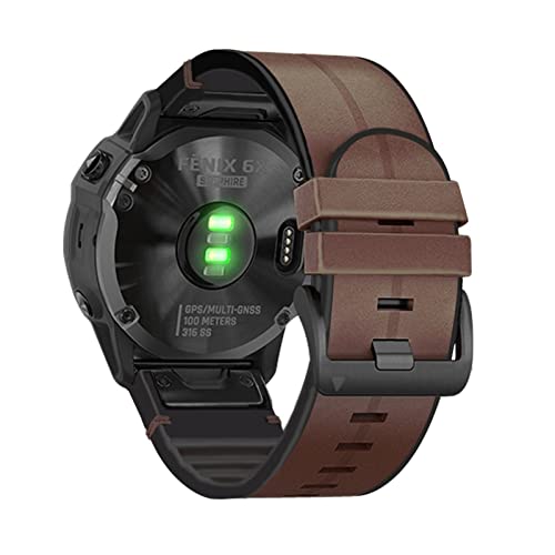 Bracelet Garmin Fenix 7 6 5X 22 26 mm anti-transpiration silicone