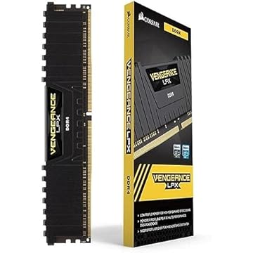 Corsair Memória de desktop Vengeance LPX 8 GB (1 x 8 GB) DDR4 3000 (PC4-24000) C16 - memória de PC preta CMK8GX4M1D3000C16