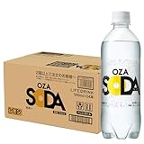 炭酸水 OZA SODA 強炭酸水 500ml×24本 (レモン)