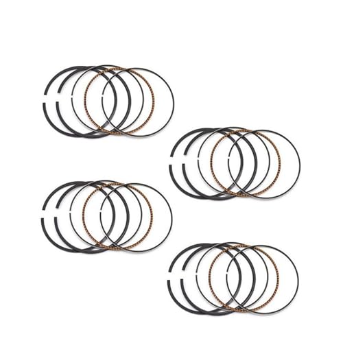 Segments piston standard 48,50 mm pour stopper la consommation d'huile MC19