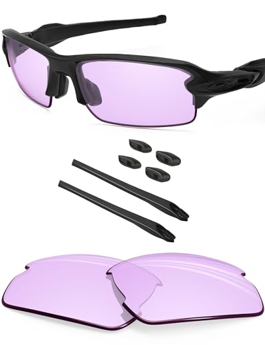 Image of BLAZERBUCK Replacement Lenses & Sock Kit for Oakley Flak 2.0 OO9295 Sunglasses