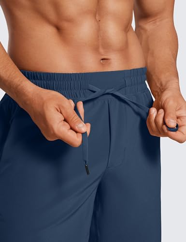 Image of CRZ YOGA Linerless Workout Shorts 7'' | Lightweight, Quick Dry, Running, Pockets, for Men