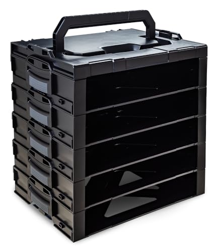 Sortimo i-BOXX Rack 6100000339 Cassetta degli attrezzi Non equipaggiata ABS Nero