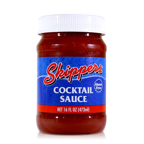 Skipper's Cocktail Sauce 16oz Plastic Jar (6 Pack)