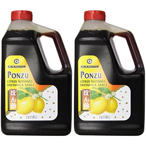 Kikkoman Ponzu Soy Sauce Food Service, Citrus,64 Ounce (Pack of 2)