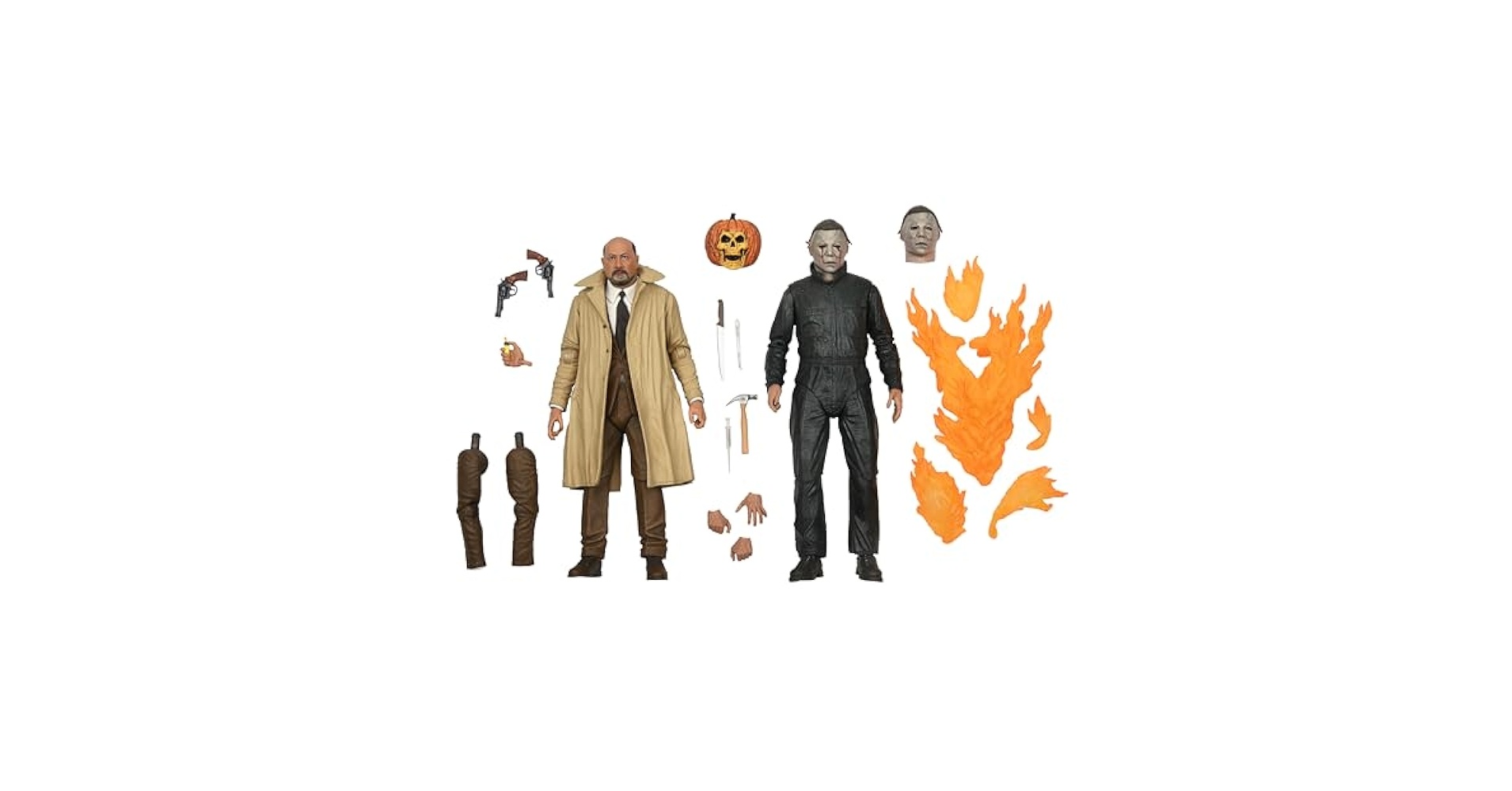 ハロウィン 2 NECA ローリー & ルーミス医師 フィギュア 海外限定 Amazon.co.jp: ハロウィン2 ルーミス博士とローリー・ストロード