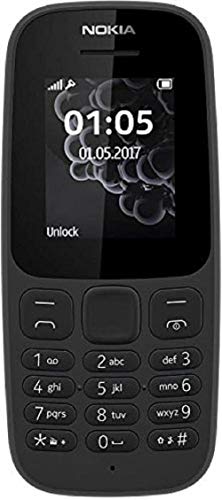 Nokia 105 UK Sim-Free Mobile Phone - Black