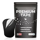30 Pcs Mouth Tape for Sleeping Hypoallergenic Painless Removal Tape, Strong Adhesive Tape Multi-Functional Suitable for Books, Bowling, Heel