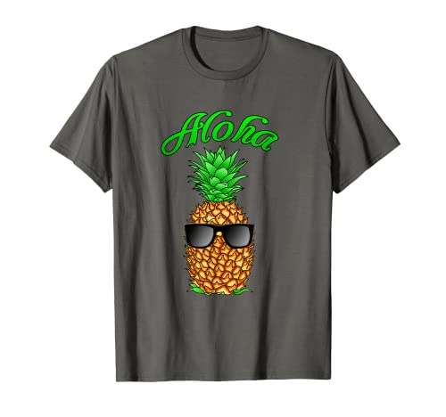 Cool Hawaiian Pineapple Aloha T-Shirt