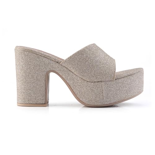 Image of IKAGI Women Stylish Block Heels Sandal Trendy Party & daily /wear for Womens and Girls latest Collection & stylish Comfortable