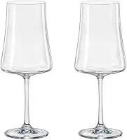 Kit 2 Taça de Cristal para Vinho Bohemia 560ml - XTRA NDI