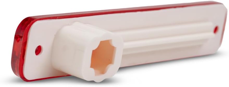 For Ford F-Pickup 73-79/Bronco 1978-79 Rear Side Marker Light Assembly Unit Driver OR Passenger Side | Single Piece | RED FO2860101