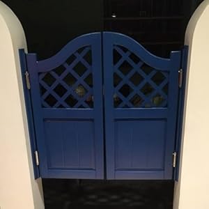 MOZ4dxy Hollywoodschaukeltür Doppelflügeltor