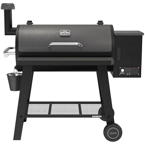Oakford 930 Wood Pellet Smoker Grill with I-Site View Indicator & Smart App