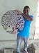It's Cactus Haitian Tree of Life Wall Decor, Global Art Made in Haiti, Oil Drum Metal Craft with Birds, Decoration for Kitchen or Anywhere in Home, 23 In. x 23 In. (Whispering Tree)