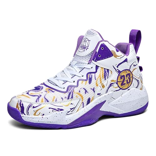 Zapatillas de baloncesto antideslizantes y transpirables para pista exterior