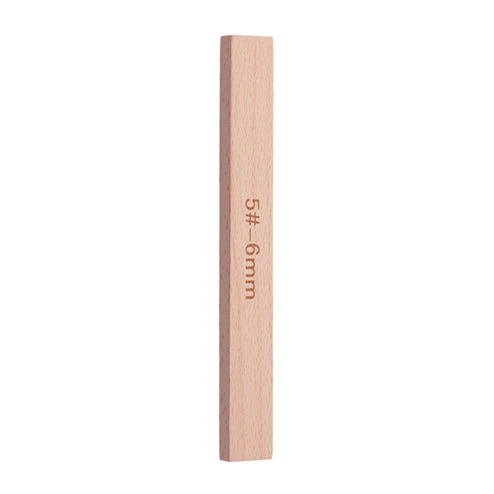 YROHGKPN Wood Zippers Gluing Tool Zippers Guide Tool for Bag Clothes 11m 13mm 15mm 17mm 18mm 21mm Sewing Supplies