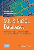 SQL & NoSQL Databases: Models, Languages, Consistency Options and Architectures for Big Data Management